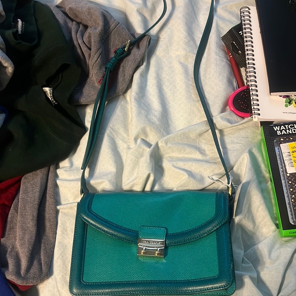 Vera Bradley Leather Purse Crossbody